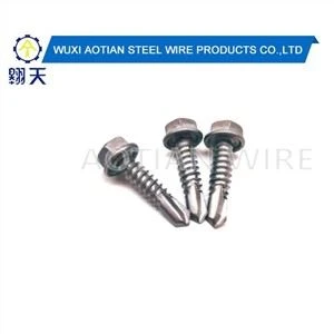 Sekrup Pengeboran Diri Hex Flange
