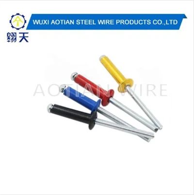 Paku Keling Berwarna Aluminium.