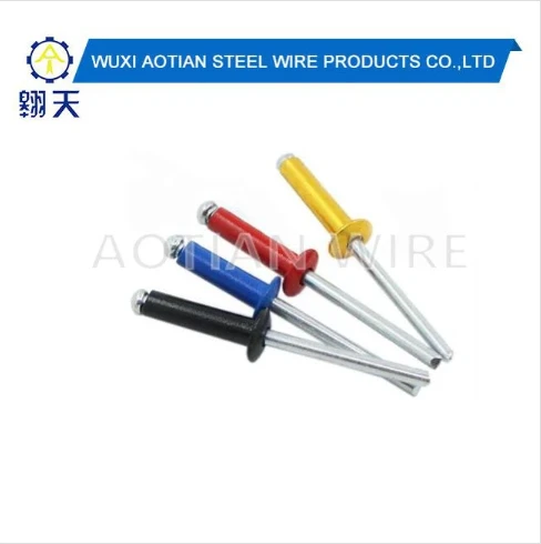 Aluminium Colored Rivets.